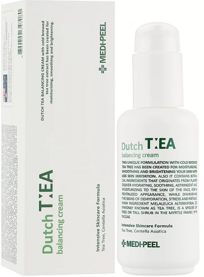 Medi Peel Dutch Tea Balancing Cream - Балансуючий крем для обличчя з чайним деревом - 1