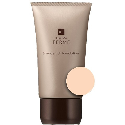 Isehan Ferme Essence Rich Foundation - Основа тональна поживна UV22 №10 (Рожевуватий ясно-бежевий) - 1