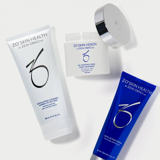 Zein Obagi ZO Skin Health Dual Action Scrub - Скраб для нормальної і жирної шкіри схильної до акне - 2