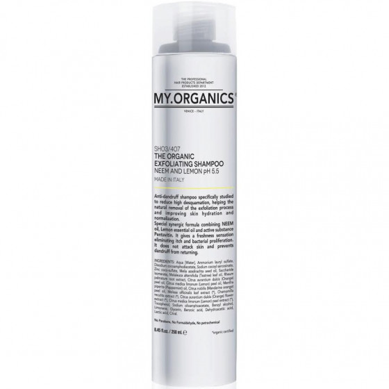 My.Organics The Organic Exfoliating Shampoo - Шампунь проти лупи