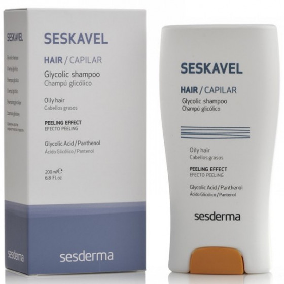 Sesderma Seskavel Glycolic Shampoo - Шампунь з гліколевою кислотою