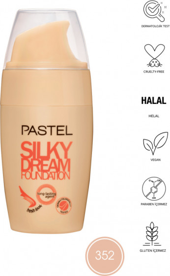Pastel Silky Dream Foundation - Тональна основа "Шовковиста мрія" - 1
