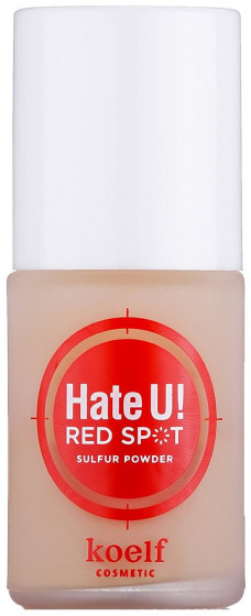 Petitfee & Koelf Hate U Red Spot Sulfur Powder - Засіб від висипань і почервонінь