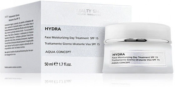 Beauty Spa Hydra Cream SPF15 - Супер-зволожуючий зміцнюючий денний крем для всіх типів шкіри - 1