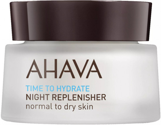 Ahava Time to Hydrate Night Replenisher - Крем нічний живильний для нормальної і сухої шкіри