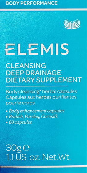 Elemis Cleansing Deep Drainage Body Enhancement Capsules - Капсули для тіла "Глибокий Дренаж" - 1