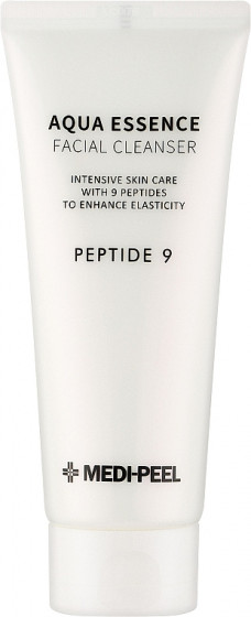 Medi Peel Peptide 9 Aqua Essence Facial Cleanser - Зволожуюча пінка для вмивання обличчя з пептидами