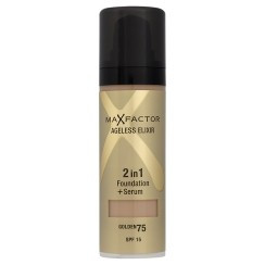 Max Factor Ageless Elixir 2 в 1 Foundation + Serum - Тональна основа для обличчя
