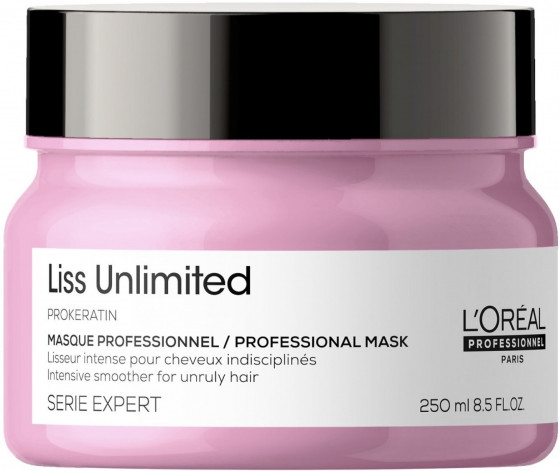 L’Oreal Professionnel Liss Unlimited Masque - Розгладжуюча маска для сухого і неслухняного волосся