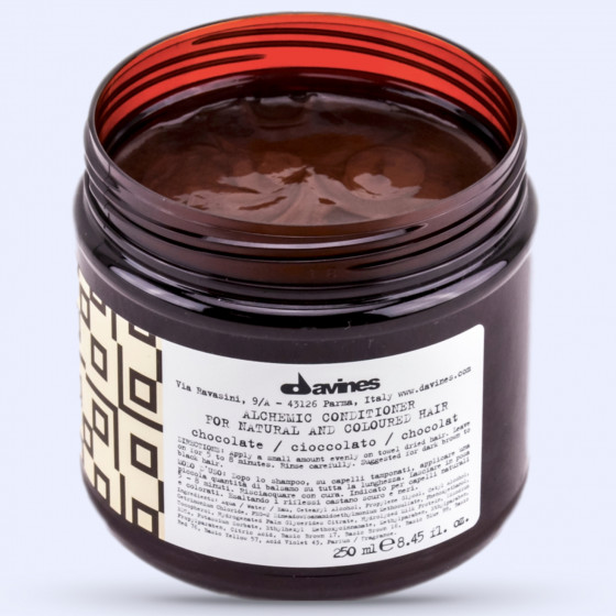 Davines Alchemic Conditioner Chocolate - Кондиціонер Шоколадний для натурального і фарбованого волосся - 1