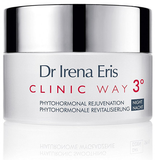 Dr. Irena Eris Clinic Way 3° Phytohormonal Rejuvenation Night Cream - Нічний крем для шкіри обличчя "Фітогормональне омолодження"