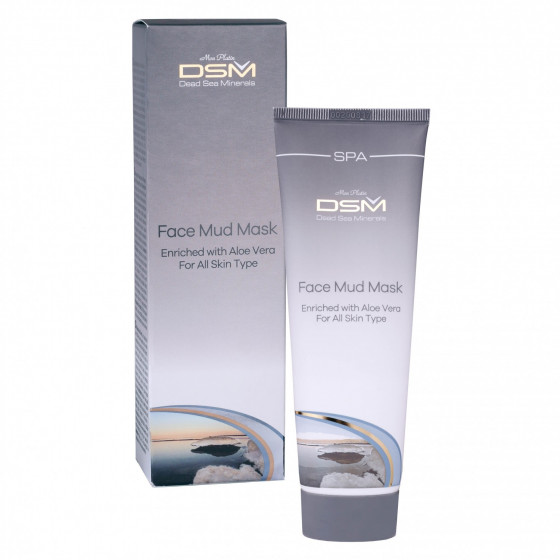 Mon Platin DSM Black Caviar Face Mud Mask - Зволожуюча грязьова маска для обличчя збагачена чорною ікрою