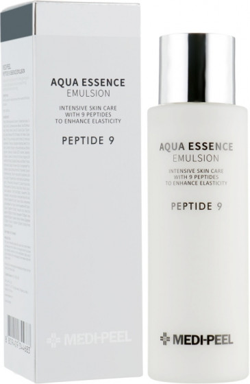 Medi Peel Peptide 9 Aqua Essence Emulsion - Зволожуюча емульсія для обличчя з пептидами - 1