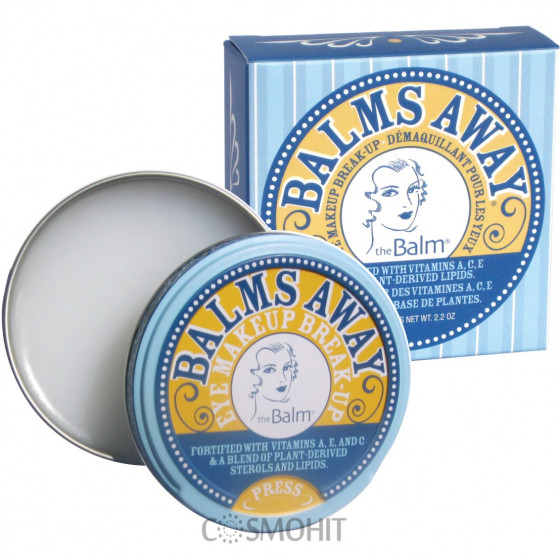 TheBalm Balms Away Eye Makeup Break-Up - Засіб для зняття макіяжу очей