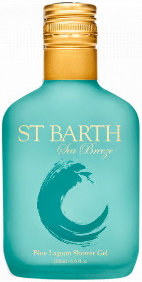 Ligne St Barth Sea Breeze Blue Lagoon Shower Gel - Гель для душу "Блакитна лагуна"