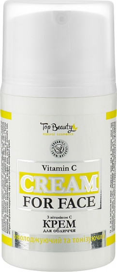 Top Beauty Vitamin C Cream - Крем для обличчя з вітаміном С