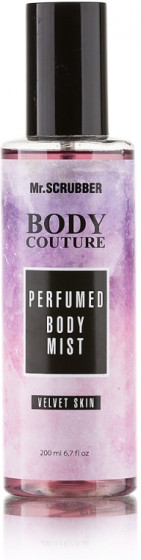 Mr.Scrubber Body Couture Perfume Body Mist "Velvet Skin" - Міст для тіла