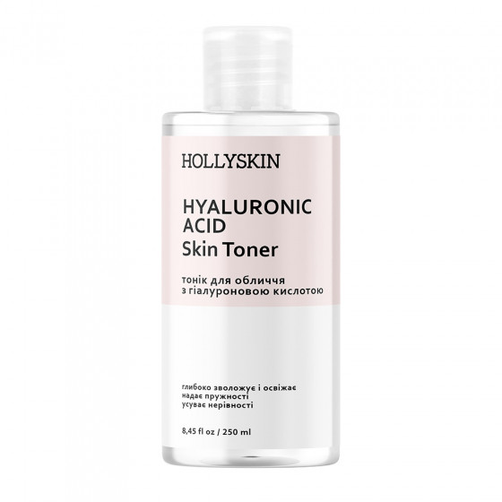 Hollyskin Hyaluronic Acid Skin Toner - Тонік для обличчя з гіалуроновою кислотою