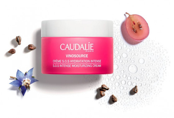 Caudalie Vinosource S.O.S Intense Moisturizing Cream - Інтенсивний зволожуючий крем - 2