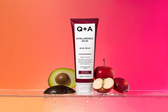 Q+A Hyaluronic Acid Body Wash - Очищуючий гель для тіла з гіалуроновою кислотою - 3