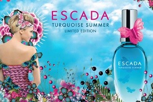 Новинка 2015: Відчуйте літню свободу з ароматом Turquoise Summer від Escada (Ескада)