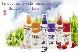 Природний захист від неприємних запахів з натуральними дезодорантами Crystal (Кристалл)