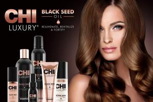 CHI Luxury Black Seed Oil - люксова лінія для волосся на основі олії чорного кмину від сестер Кардаш'ян