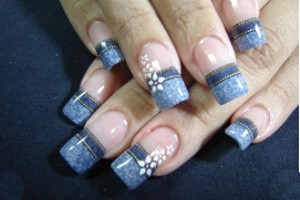 Новий тренд 2013: джинсовий манікюр