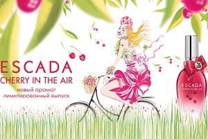 Cherry in the Air - чарівний вишневий аромат від Escada (Ескада)