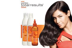 Total Results Sleek - лінія для ідеальної гладкості волосся від Matrix (Матрікс)