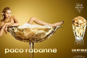Lady Million Eau Mу Gold! - новий ароматний світ розкоші і оригінальності від Paco Rabanne (Пако Рабанн)