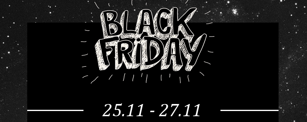 BLACK FRIDAY: ЗНИЖКИ РОКУ