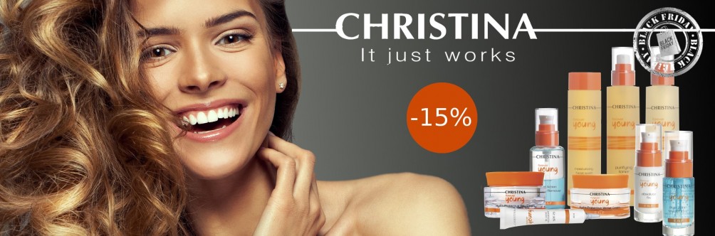 Black Friday! Знижка 15% на Christina
