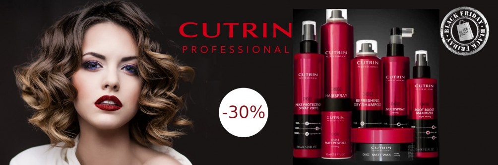 Black Friday: Знижка 30% на Cutrin